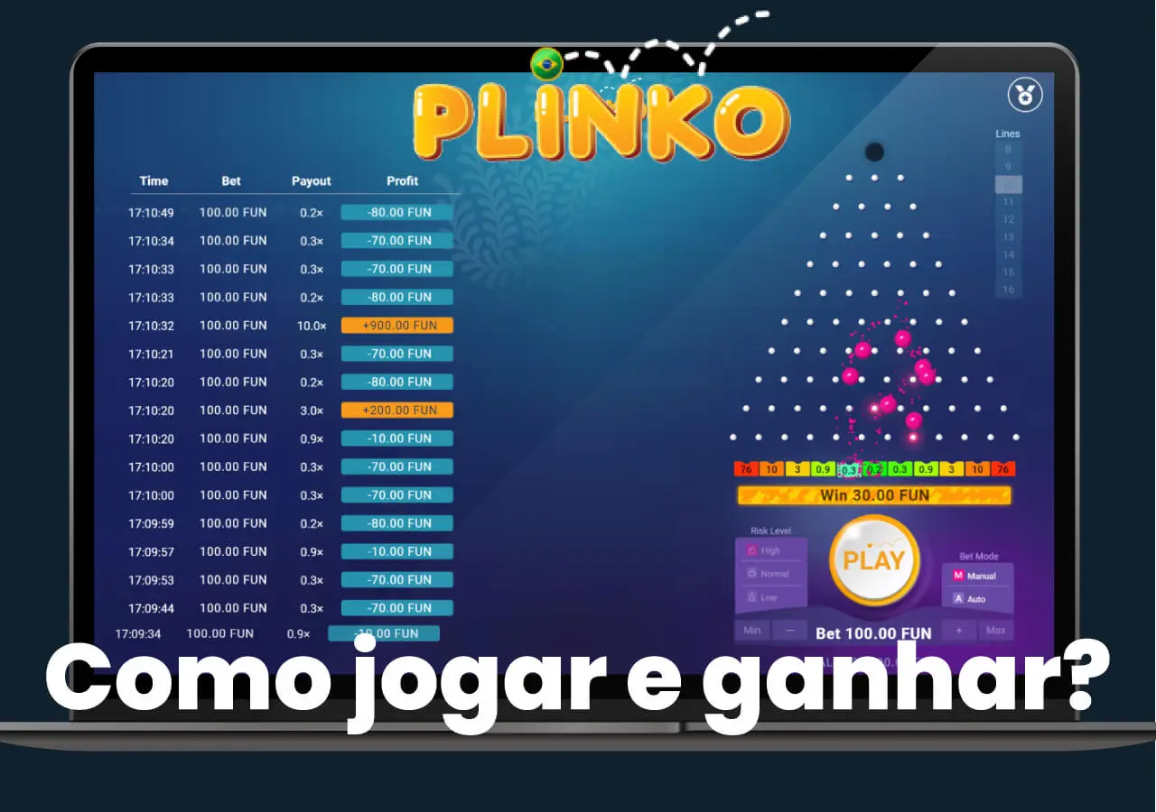 Plinko: Jogue agora na melhor casa de apostas